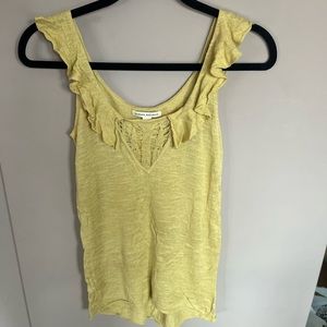 Banana republic yellow tank